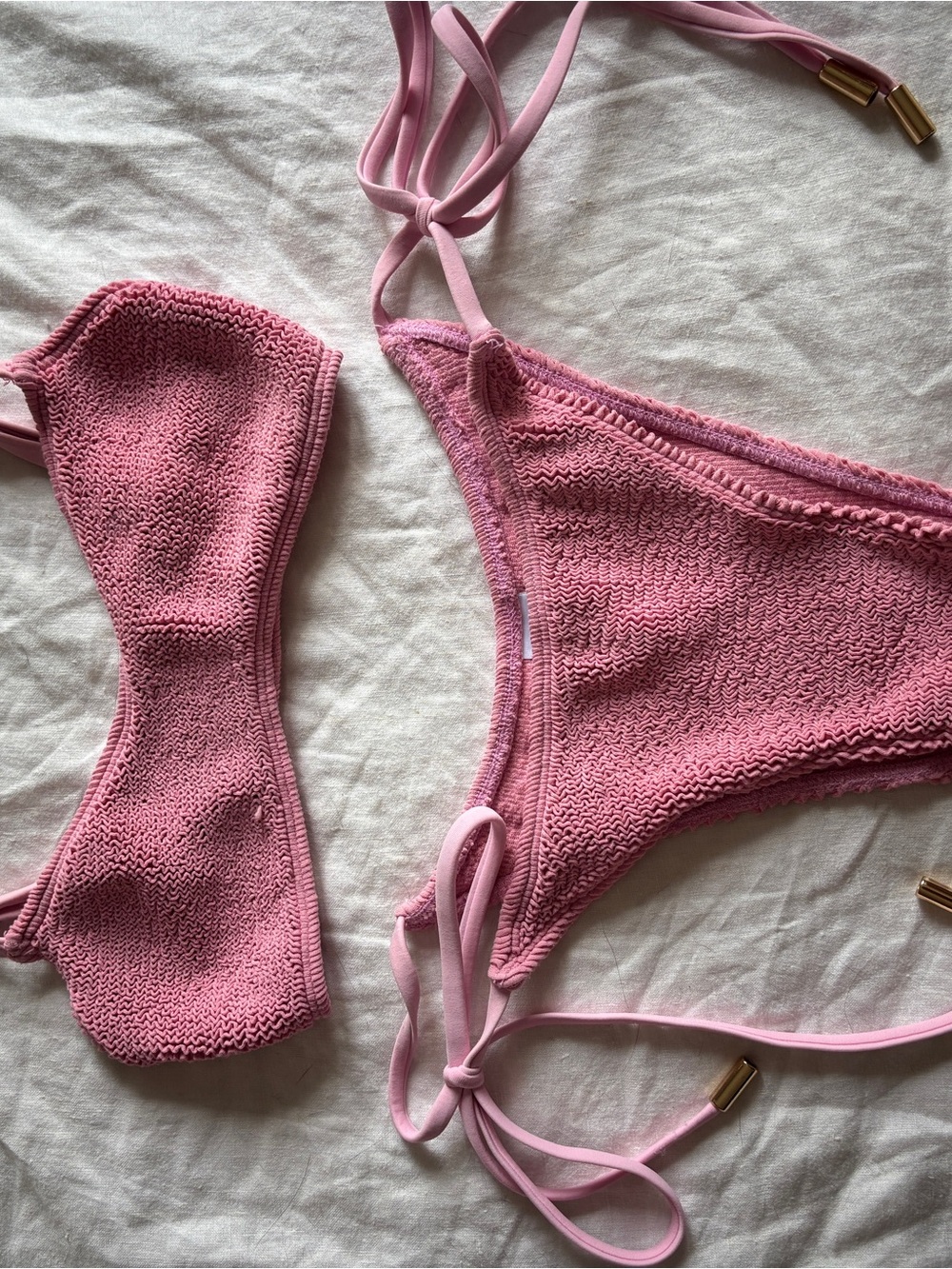 Elysiian rose pink bikini set - Picture 5 of 9